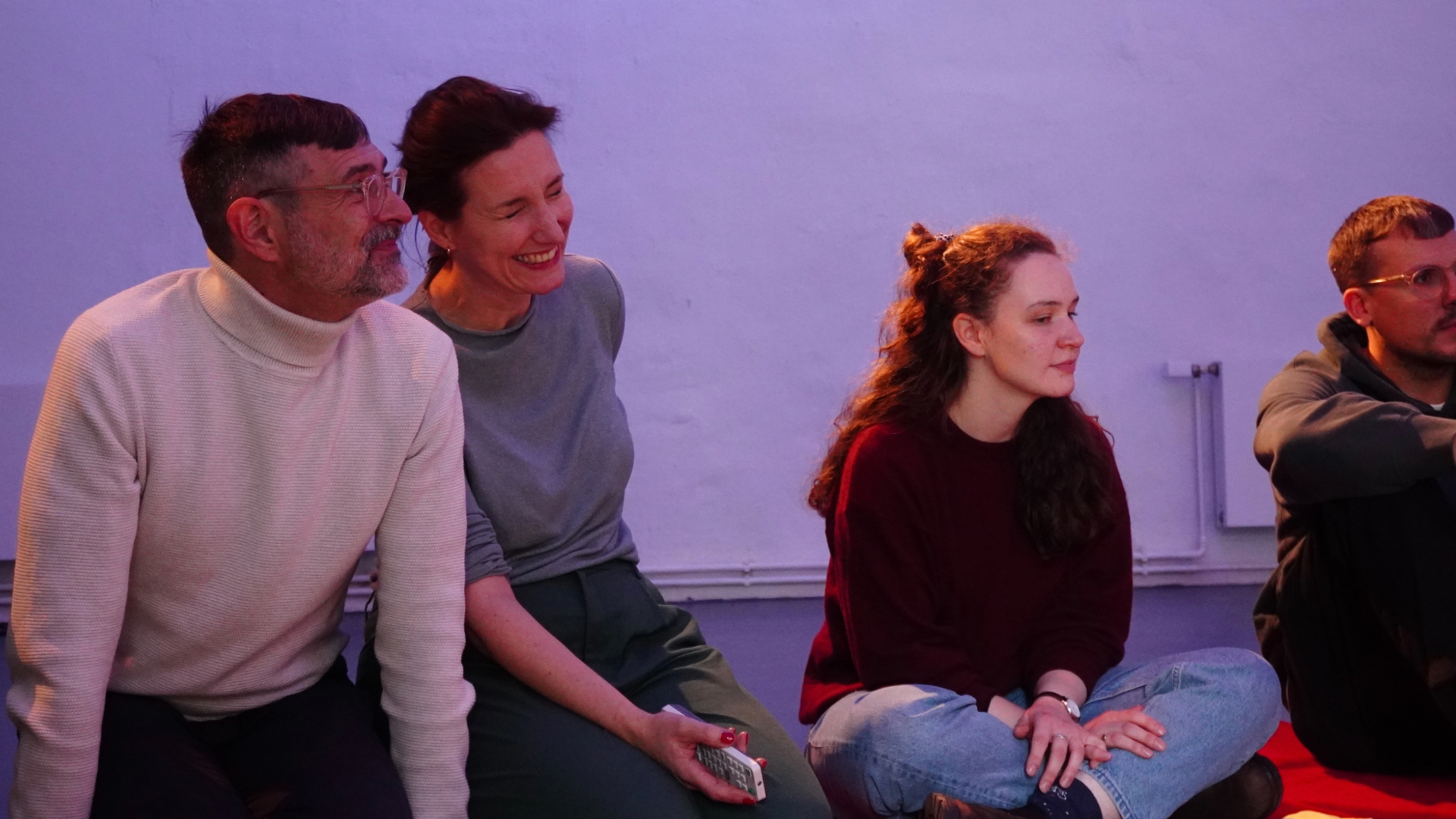 Die kreative Energie des Workshops sorgte für gute Stimmung!